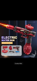 Pistolet à Eau Électrique LED Rechargeable – Longue Portée