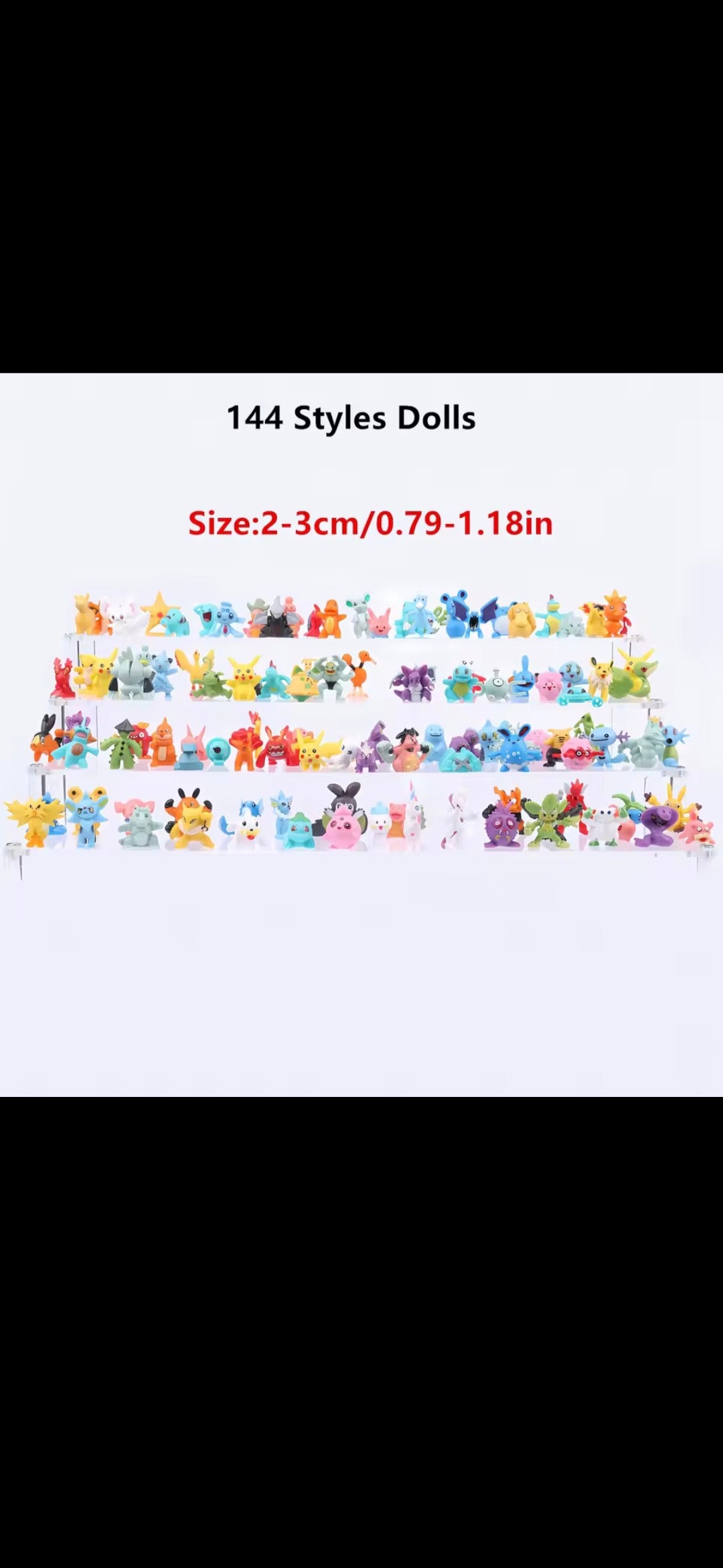 Coffret Surprise de 144 Mini Figurines de Collection