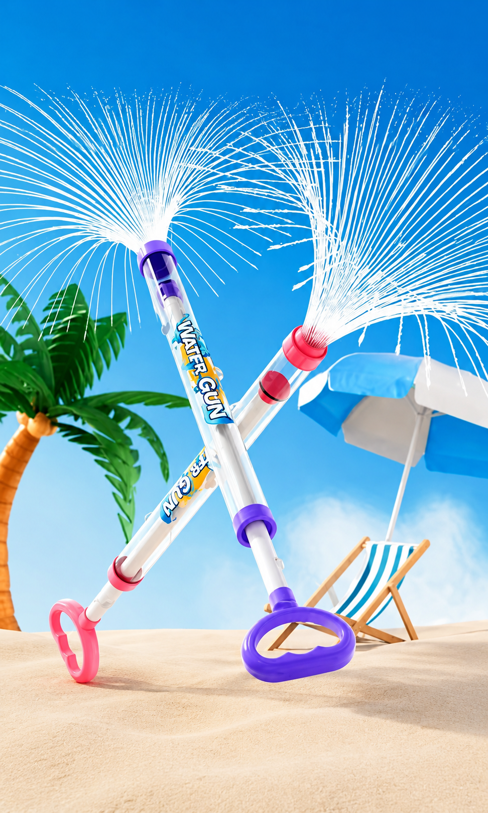 Titre produit
💦 Pistolet à Eau Feu d'Artifice XXL – L'Été Va Devenir Inoubliable !