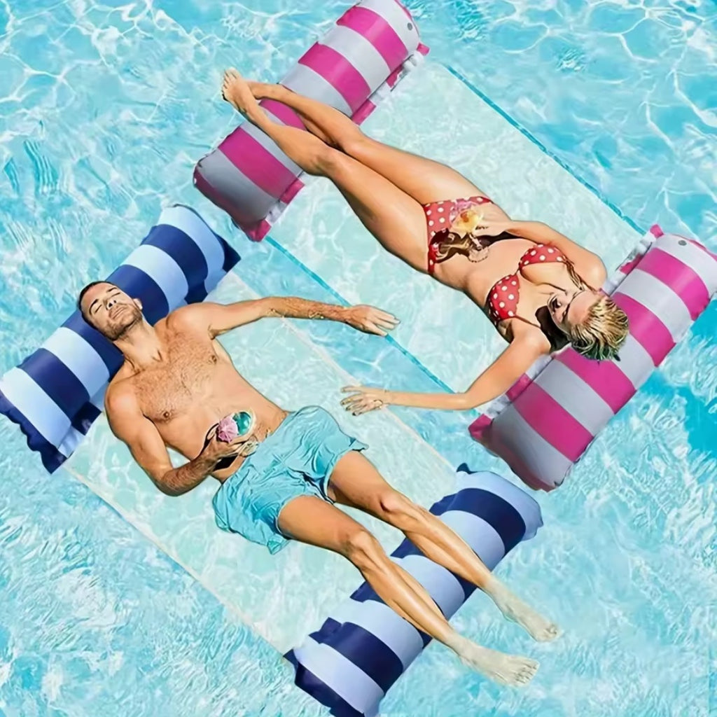 Hamac Flottant Premium – Détente & Fraîcheur pour Piscine et Plage 🌊☀️