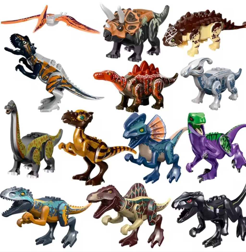Dinosaure Tricératops à Construire – Figurine Briques de Construction