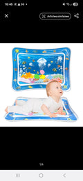 Tapis d'Éveil Aquatique pour Bébé – Jeu Sensoriel Gonflable avec Eau