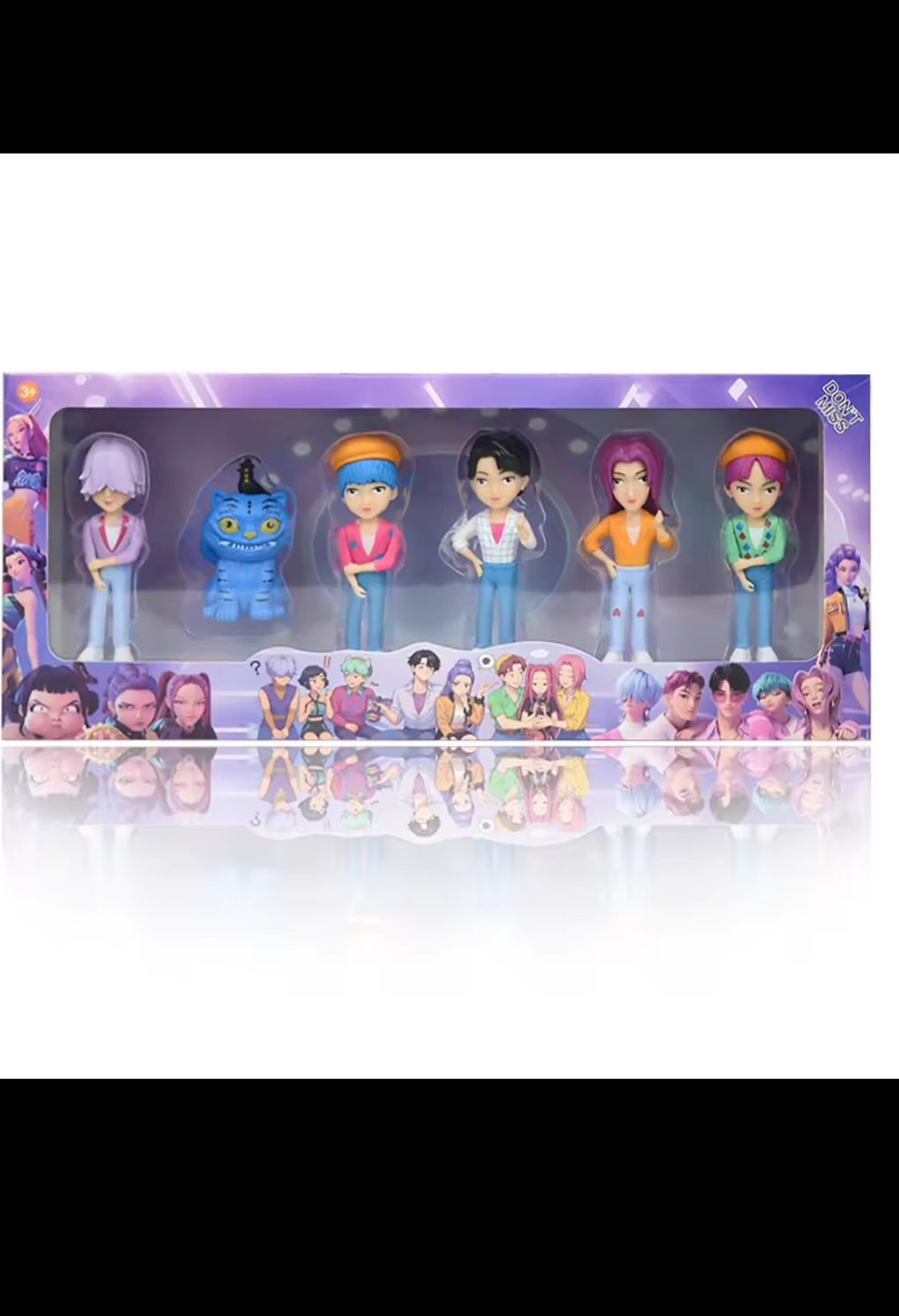 Coffret de 6 Figurines d'Action Collection – Édition Deluxe
