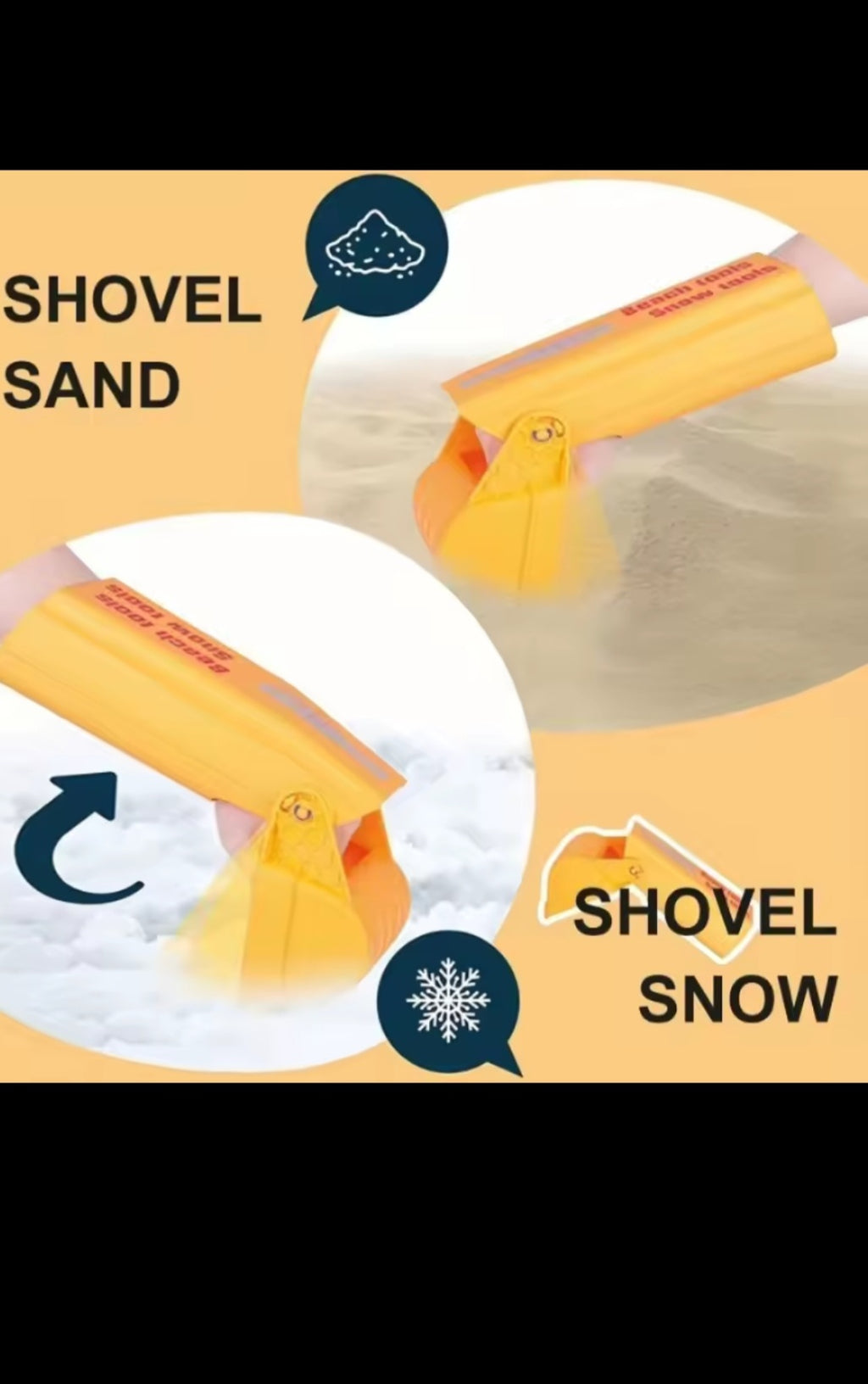 Pelle Magique à Sable – Construisez des châteaux en quelques secondes !