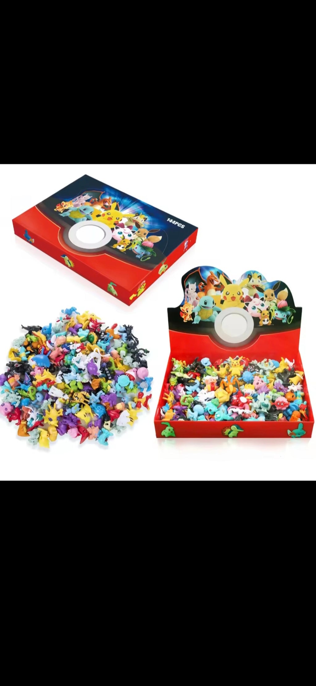Coffret Surprise de 144 Mini Figurines de Collection