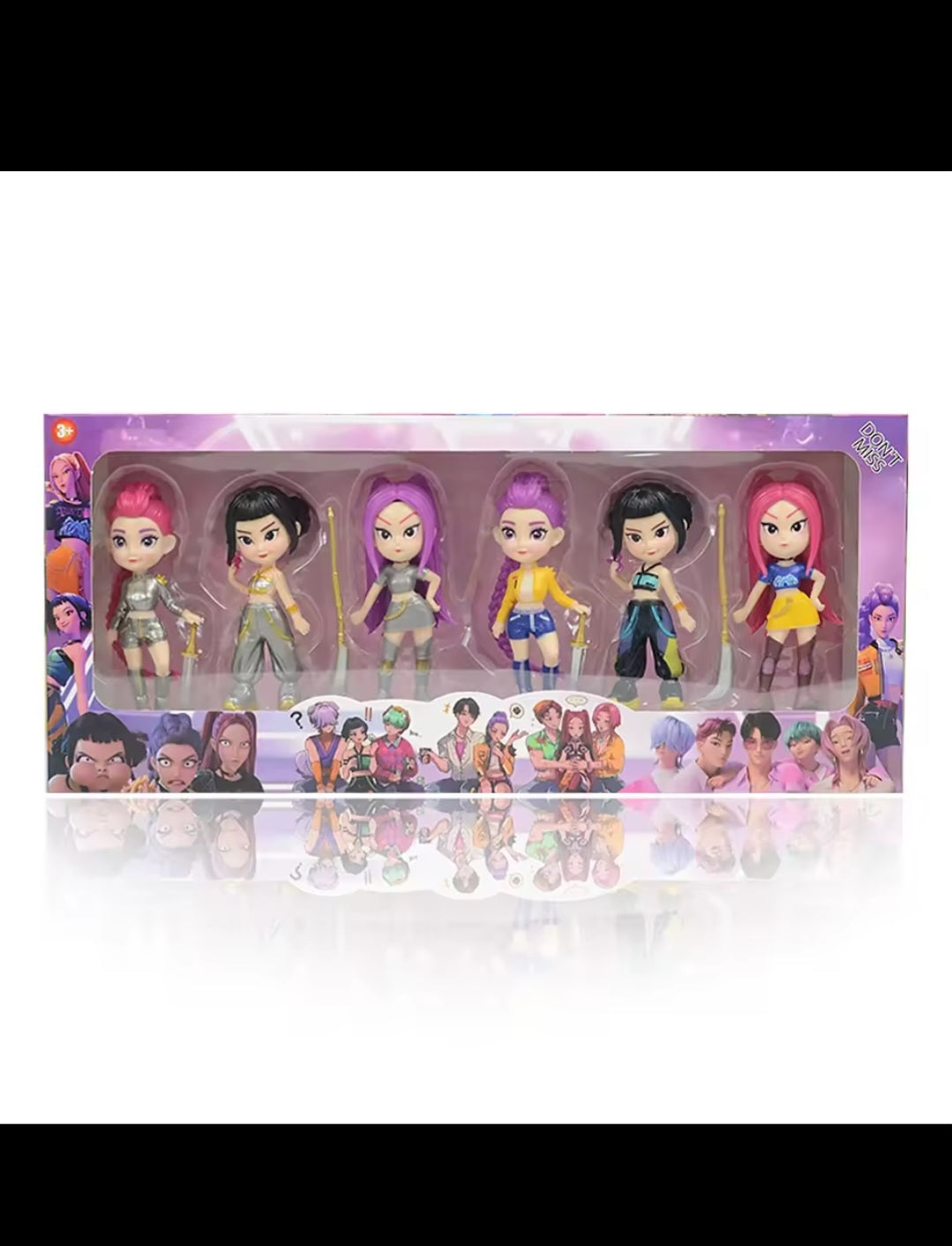 Coffret de 6 Figurines d'Action Collection – Édition Deluxe