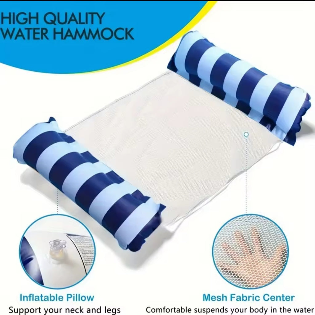 Hamac Flottant Premium – Détente & Fraîcheur pour Piscine et Plage 🌊☀️