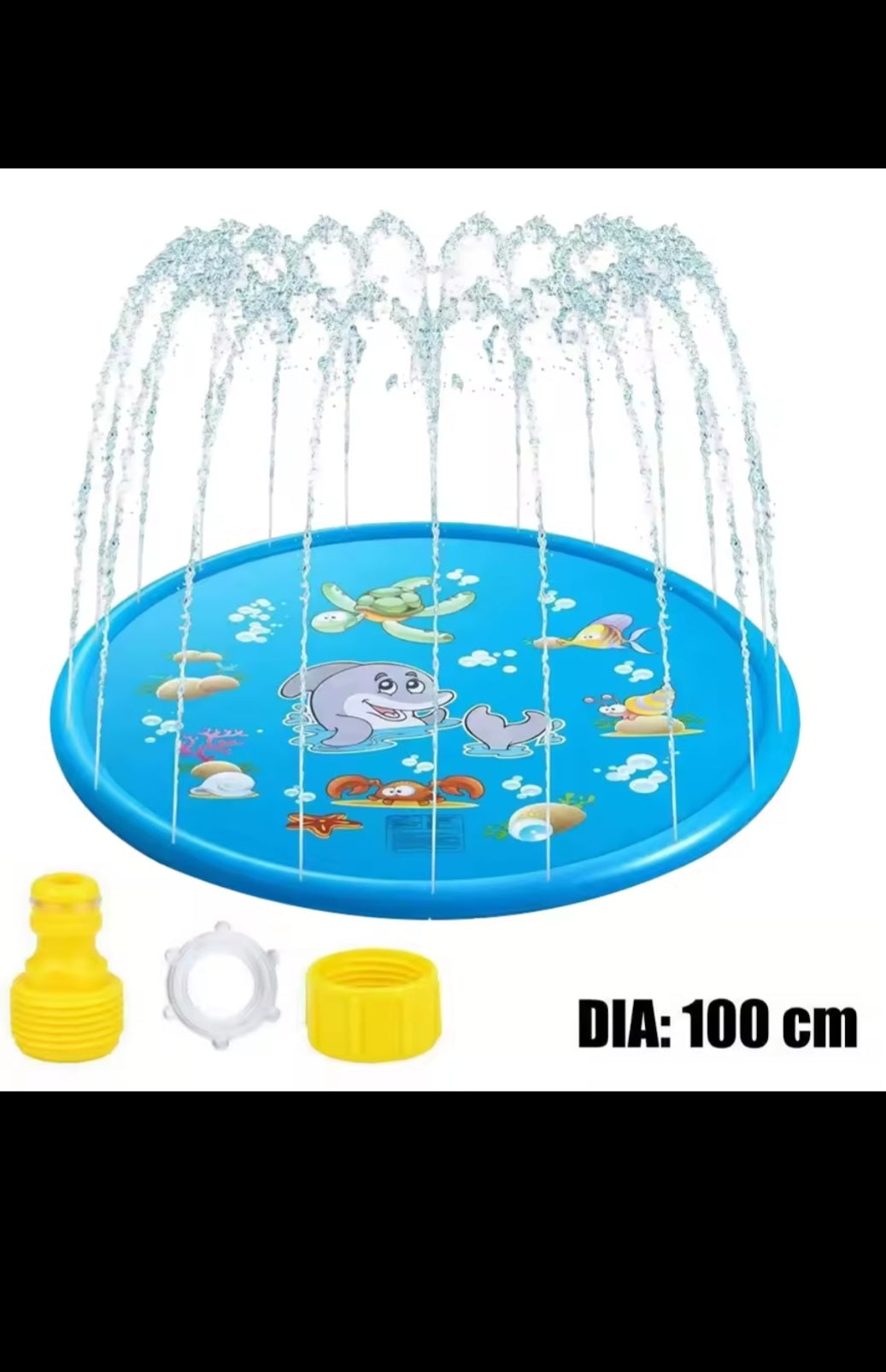 Tapis d'eau Splash 100 cm – Aire de jeux aquatique pour enfants