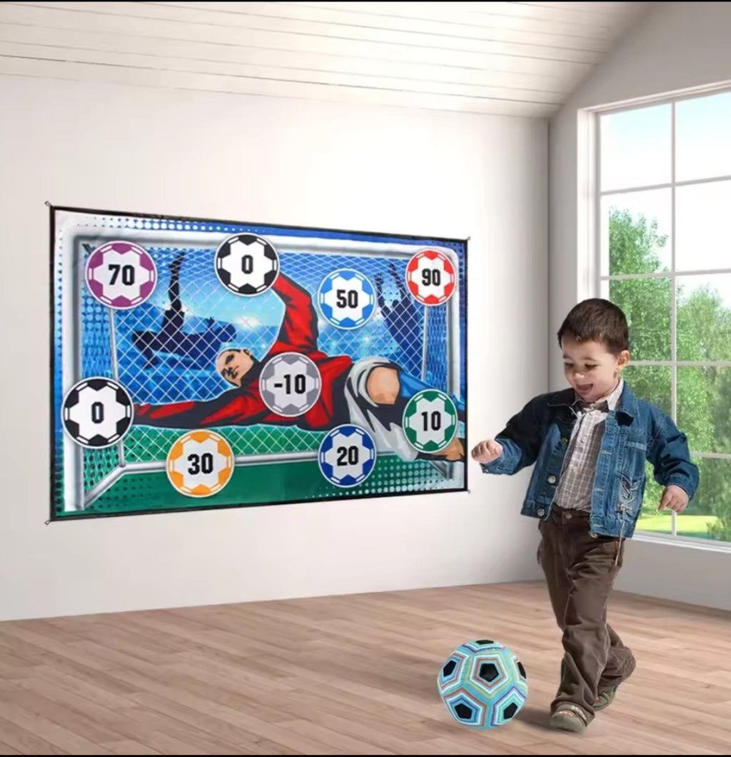 Cible de Précision pour But de Football – Entraînement & Jeu pour Enfants